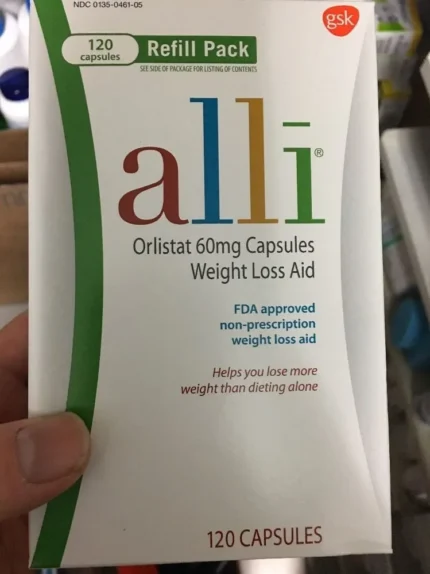 Alli Orlistat 60mg Capsules